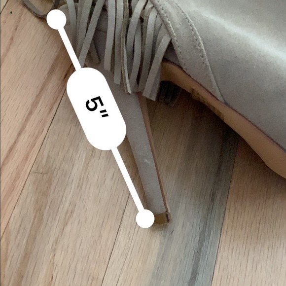 Colin Stuart Sz 10 fringe booties - Picture 6 of 6